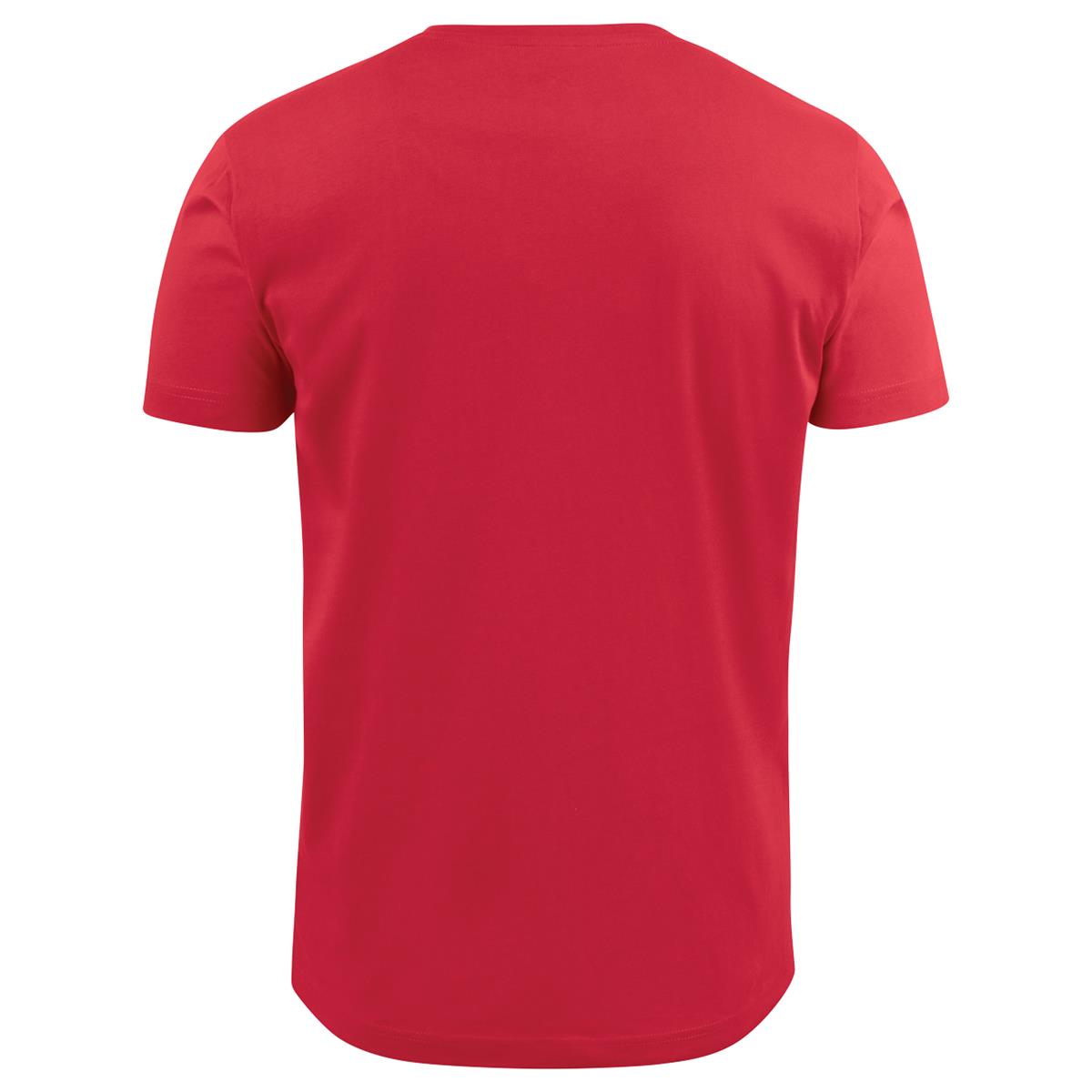 American U Men's Crew Neck Tee - Red - Back