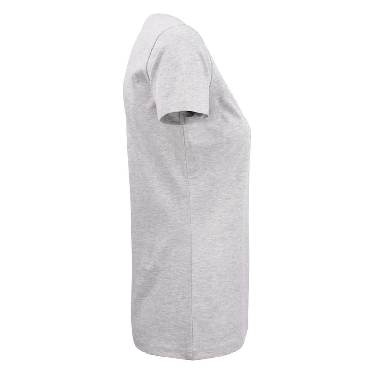 American U Women's Crew Neck Tee - Ash - Back