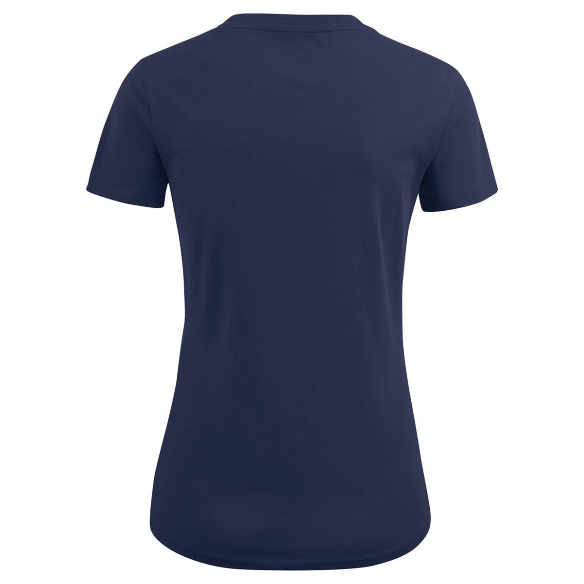 American U Women's Crew Neck Tee - Navy - Back