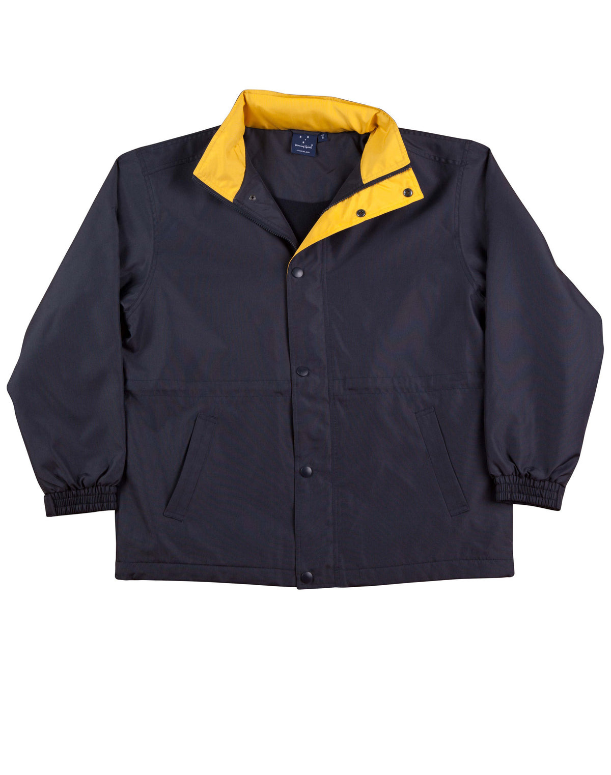 STADIUM, Contrast jacket - JK01 - Navy / Gold