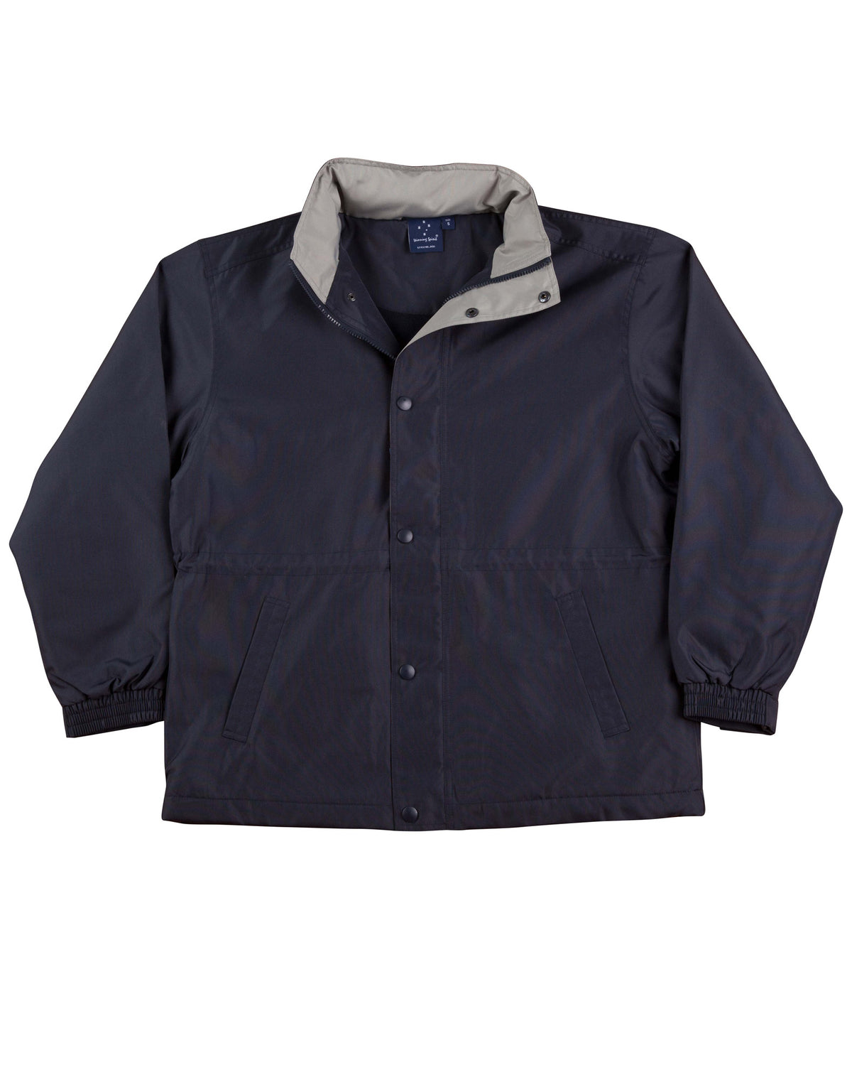 STADIUM, Contrast jacket - JK01 - Navy / Silver
