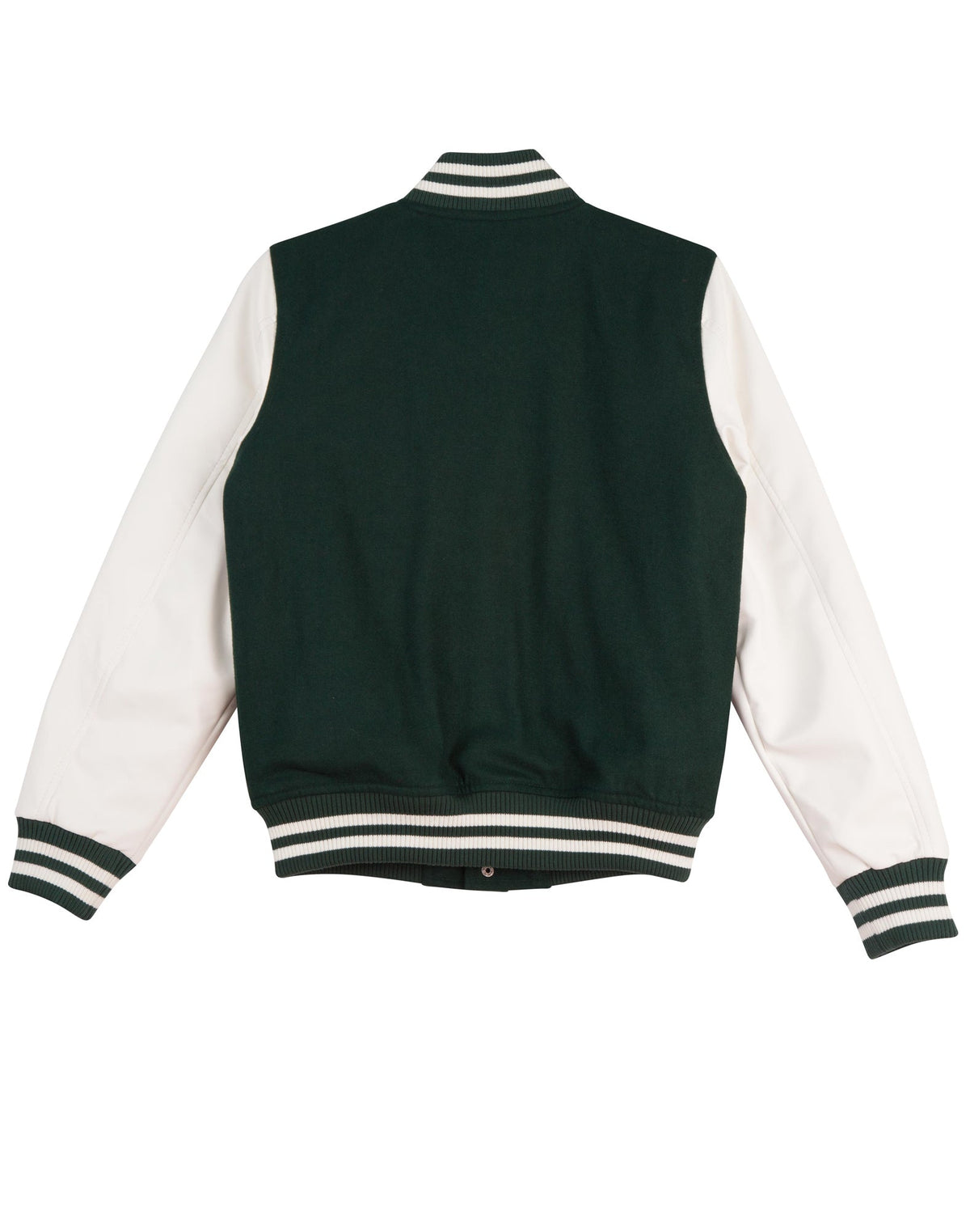 Wool Letterman Wool Blend Varsity Jacket Unisex - Back