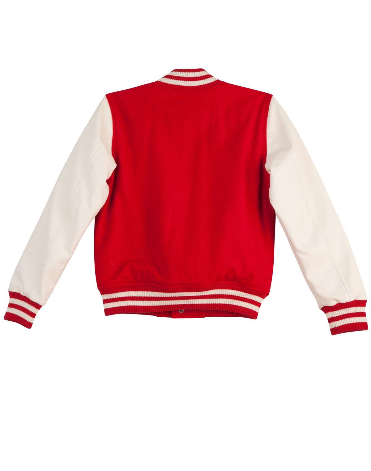 Wool Letterman Wool Blend Varsity Jacket Unisex - Back