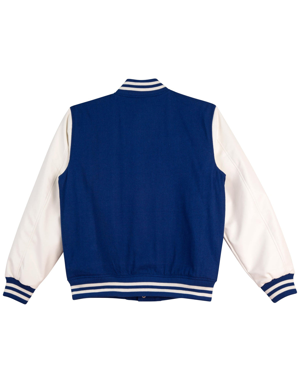 Wool Letterman Wool Blend Varsity Jacket Unisex - Back