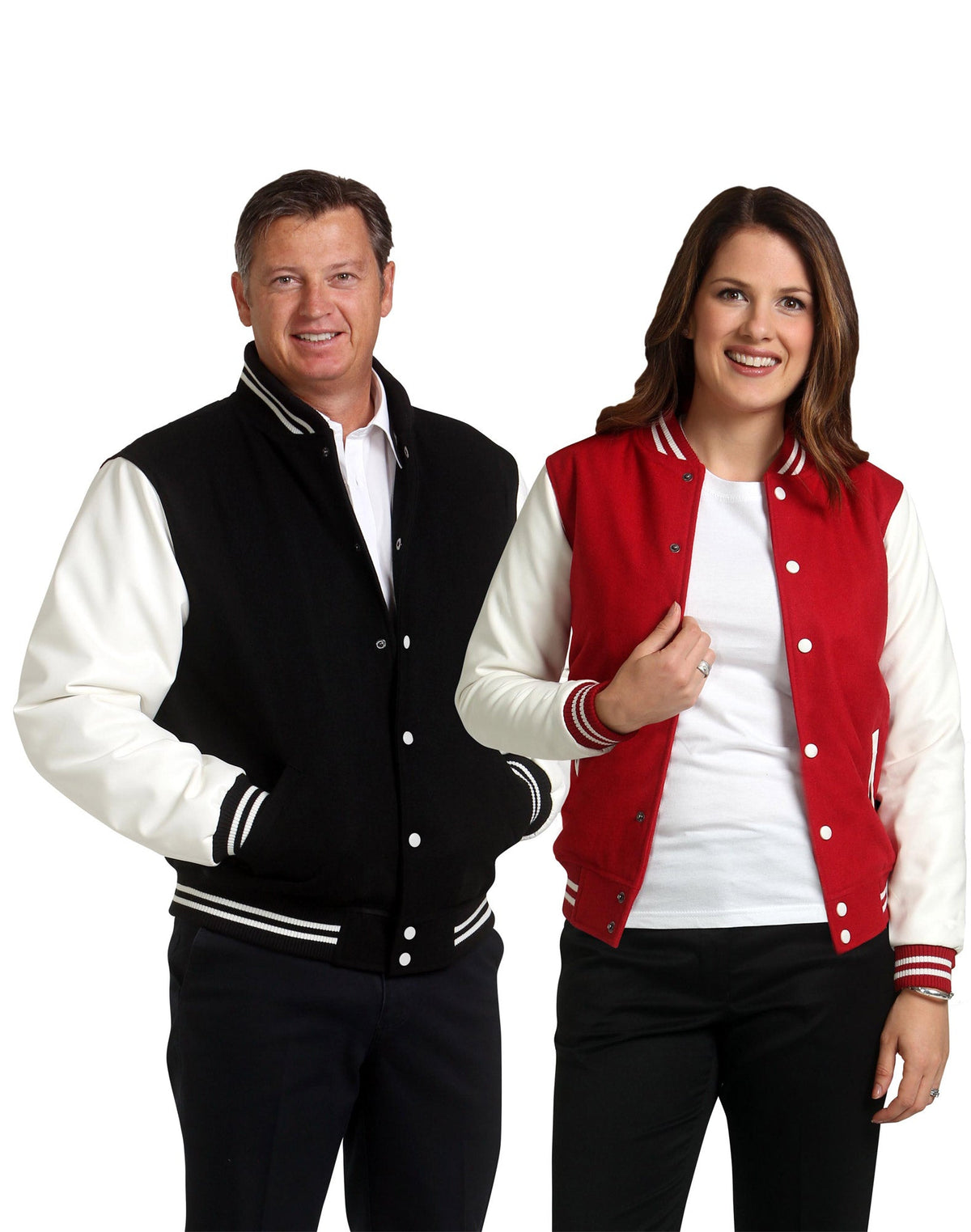Wool Letterman Wool Blend Varsity Jacket Unisex - view