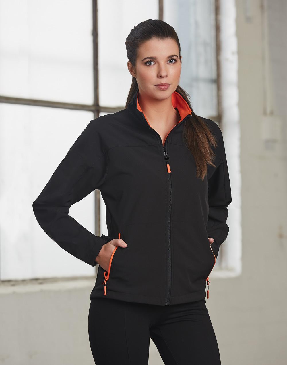 Winning Spirit Ladies' Softshell Contrast Jacket JK16