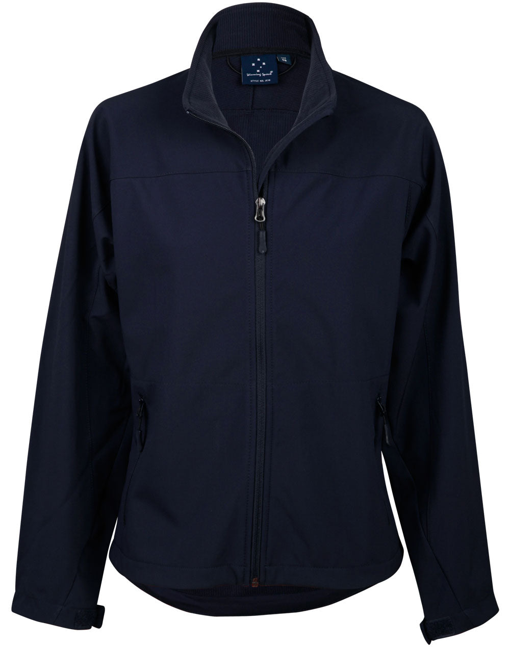 Ladies' Softshell Contrast Jacket - JK16 - Navy