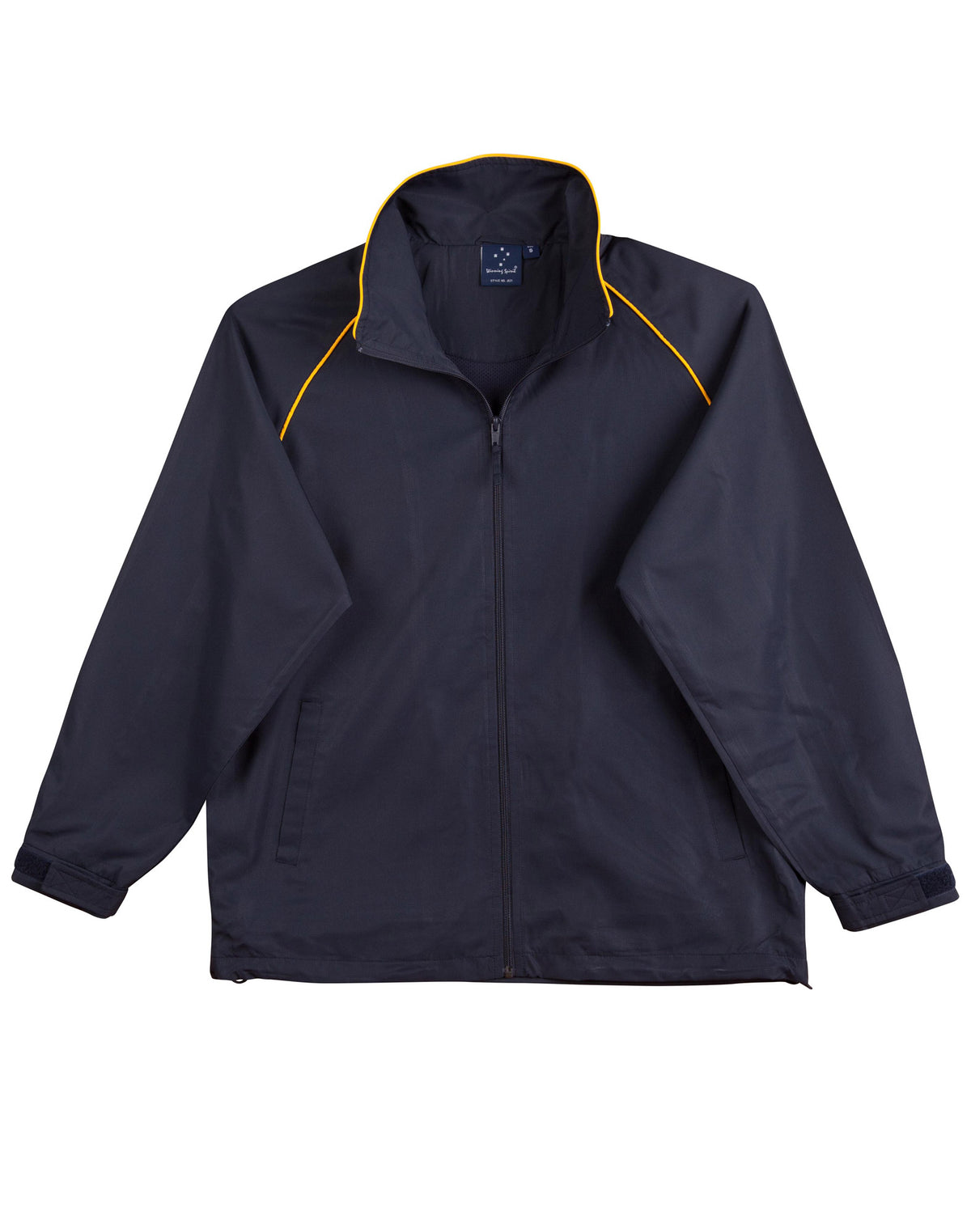 Kids' track top - JK21K - Navy / Gold