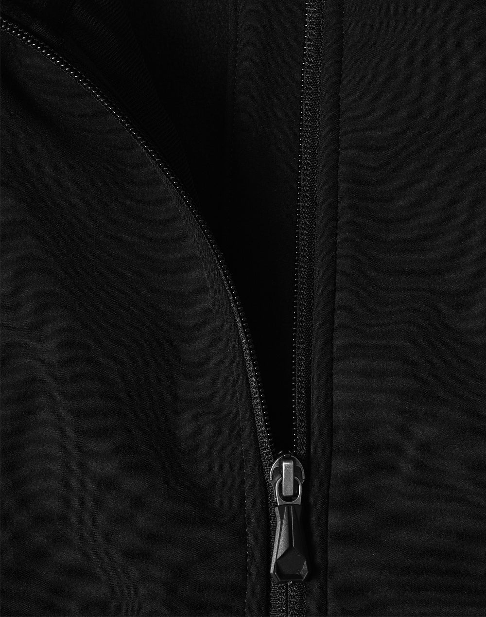 Ladies Softshell Hi-Tech Jacket - Black - View