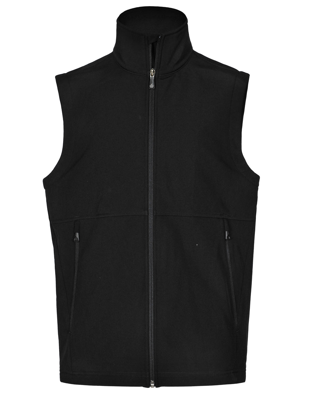 Men's Softshell Hi-Tech Vest - JK25 - Black