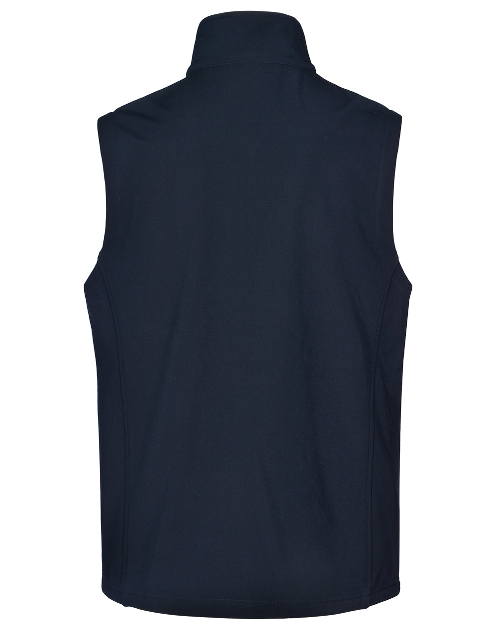 Men's Softshell Hi-Tech Vest - Navy - Back