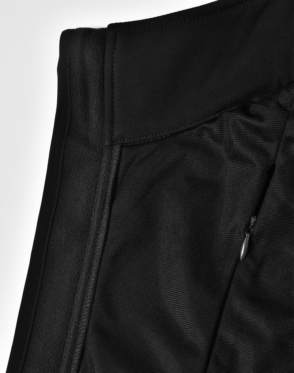 Ladies' Softshell Hi-Tech Vest - Black - View
