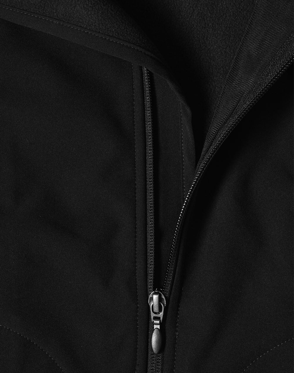 Ladies' Softshell Hi-Tech Vest - Black - View