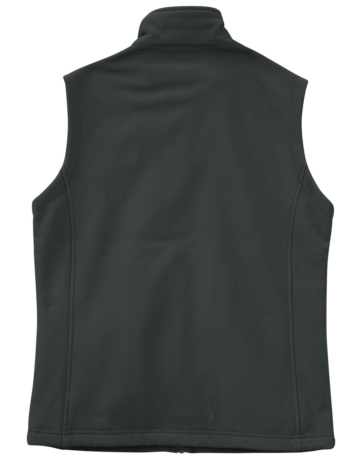Ladies' Softshell Hi-Tech Vest - Charcoal - Back