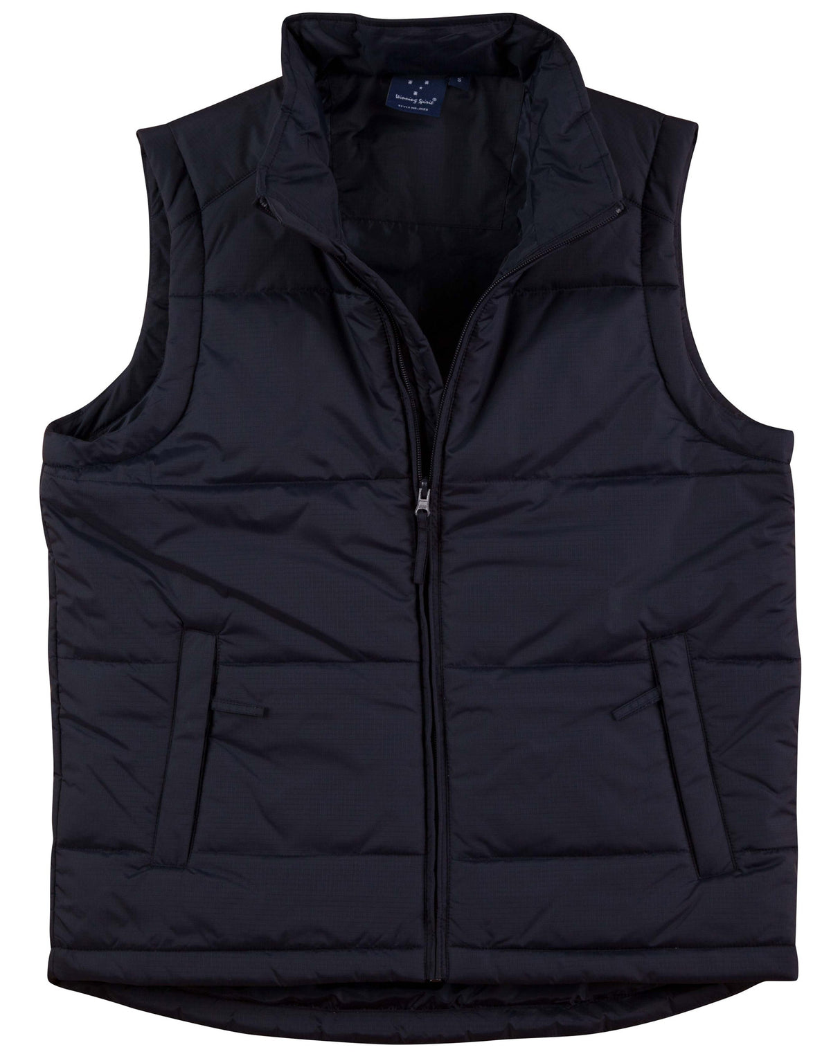 Men's Nylon Rip-stop Padded Vest - JK29 - Navy