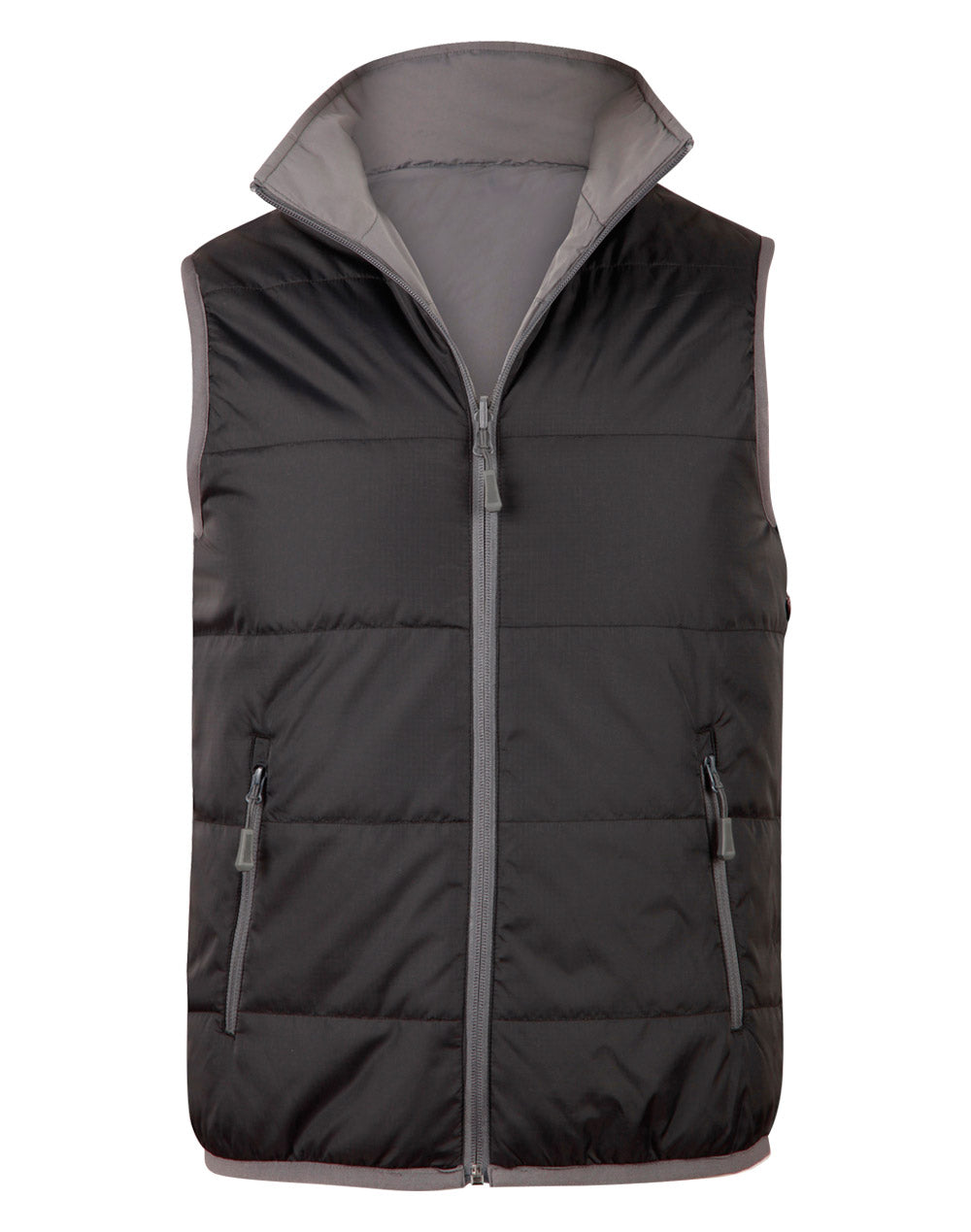 Men's Versatile Vest - JK37 - Black / Grey