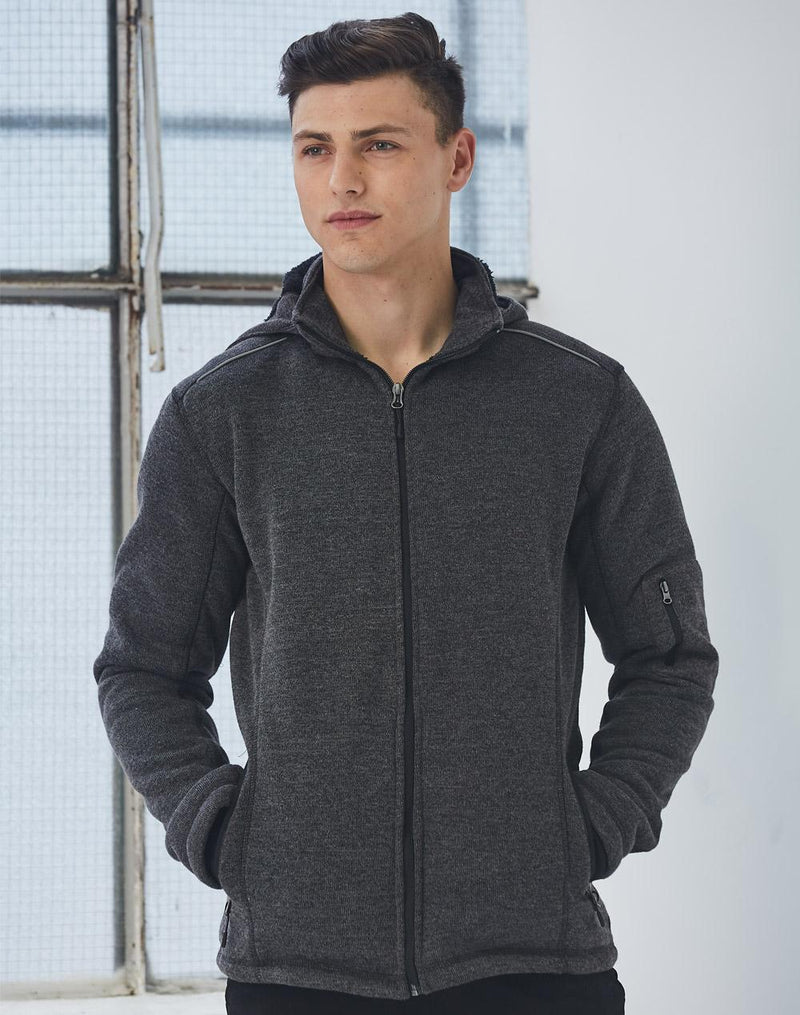 Winning Spirit Men's Heather Bonded Fleece Jacket JK41