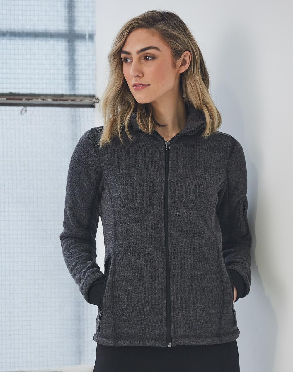 Winning Spirit Ladies' Heather Bonded Fleece Jacket JK42