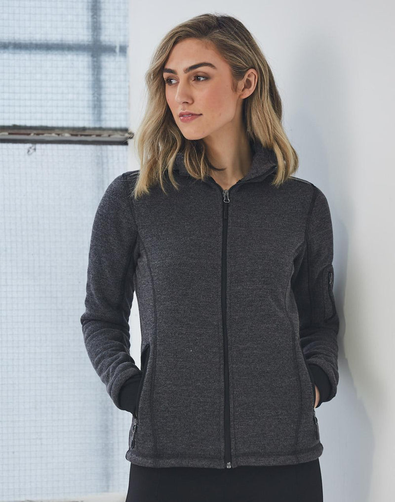 Winning Spirit Ladies' Heather Bonded Fleece Jacket JK42
