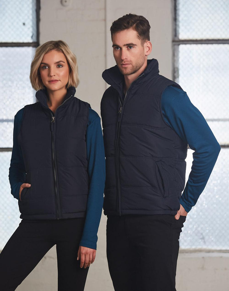 Winning Spirit Adult's Heavy Quilted Vest JK47