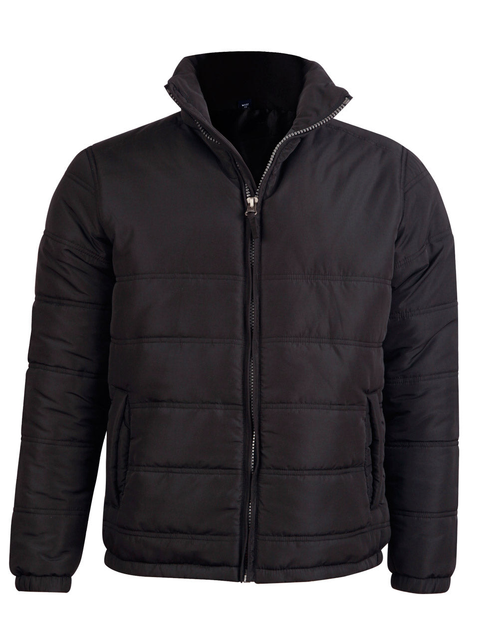 Adult's Heavy Quilted Jacket - JK48 - Black