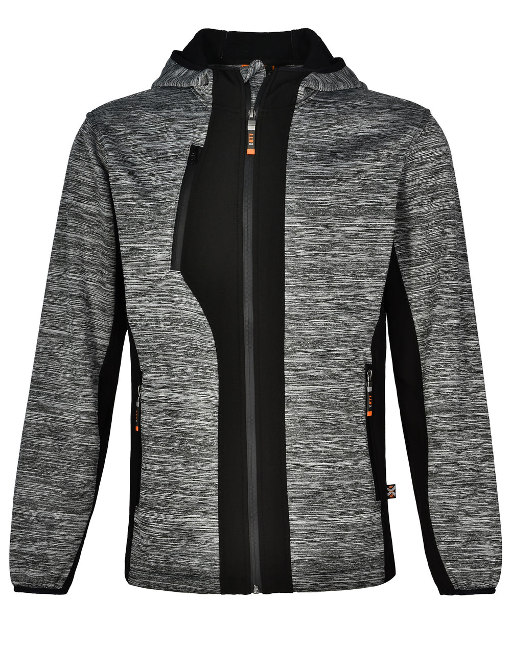AIWX Workwear Jacket - JK49 - Marl Grey / Black