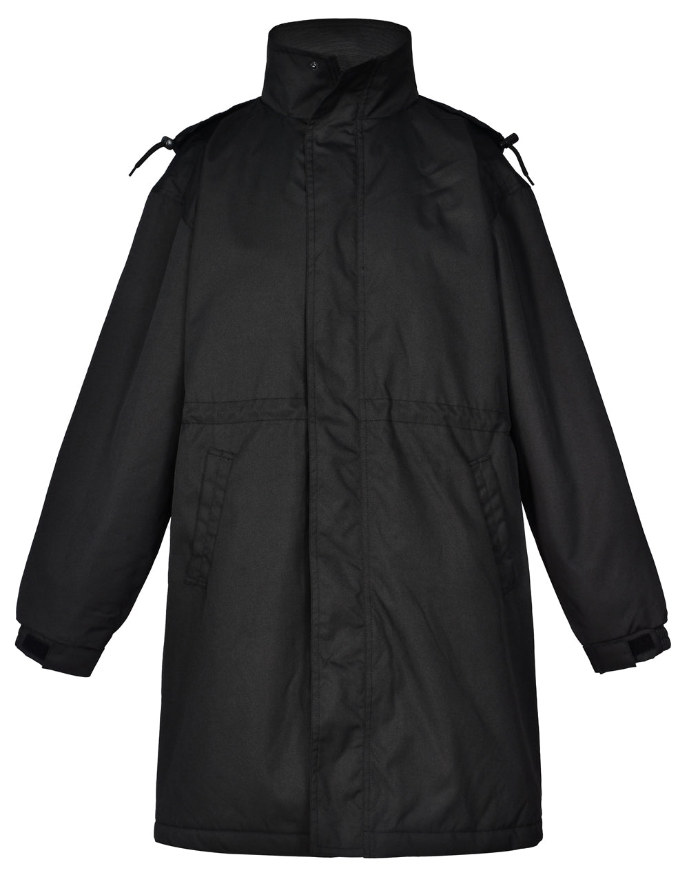 Long Line Stadium Jacket - JK50 - Black