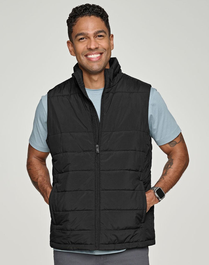 Winning Spirit Men's Sustainable Insulated Puffer Vest (3D Cut) JK61