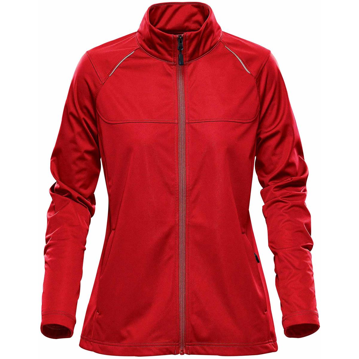 Women's Greenwich Lightweight Softshell - Bright Red - Front
