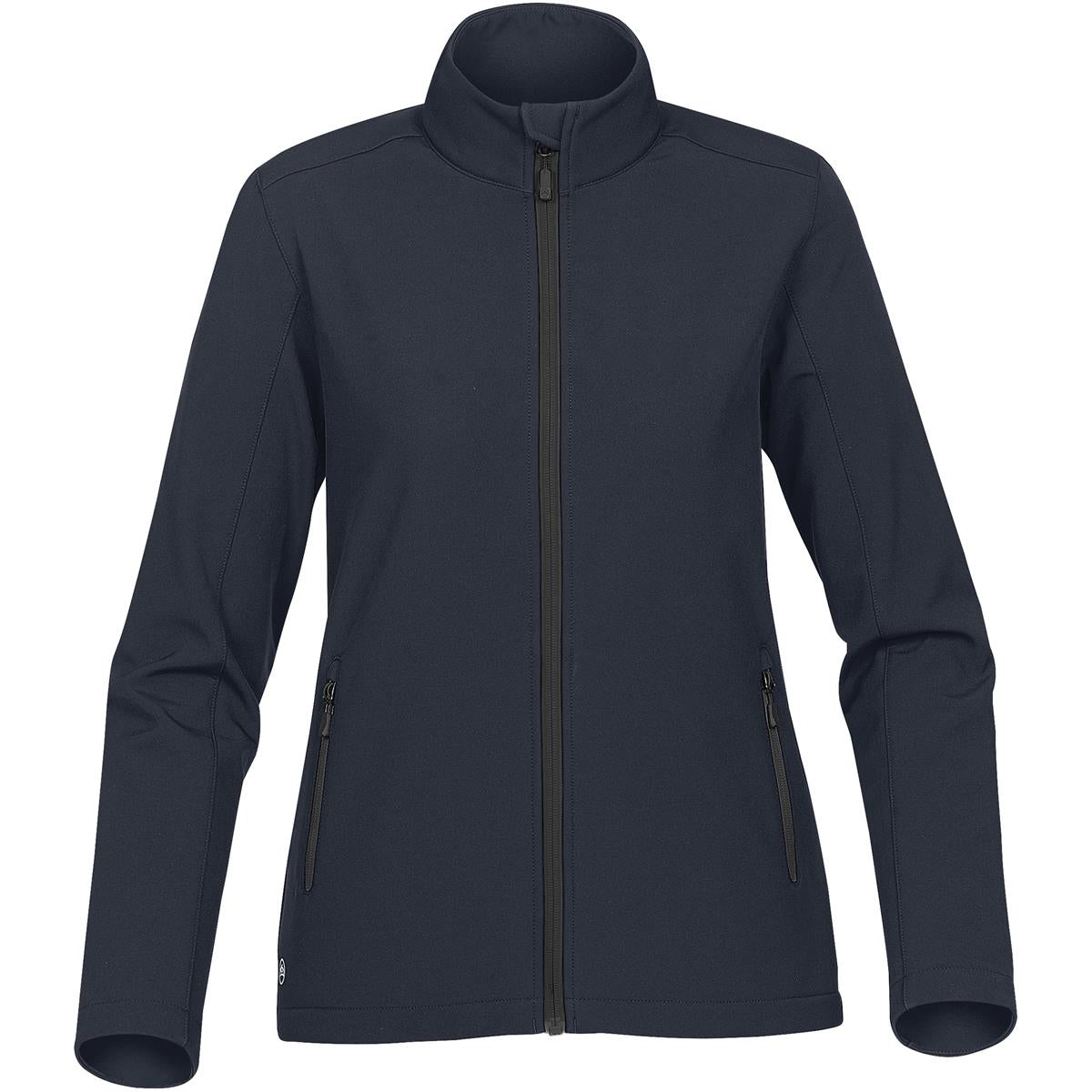 Women's Orbiter Softshell - Navy / Carbon - Front