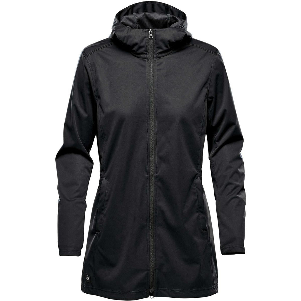 Women's Belcarra Softshell - Black - Front