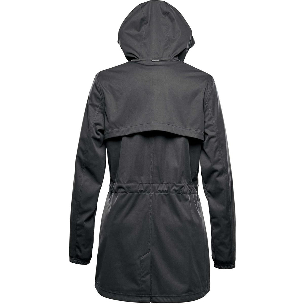 Women's Belcarra Softshell - Dolphin - Back