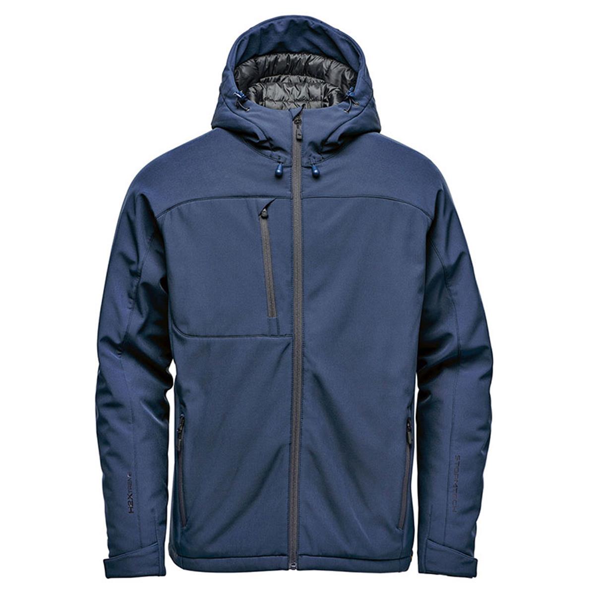 Men's Orbiter Insulated Softshell - Navy / Granite - Front