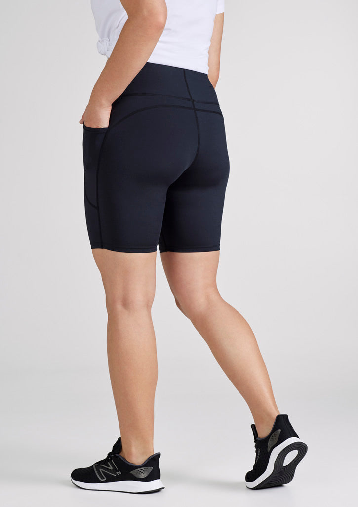 Luna Womens Bike Short - Black - Model