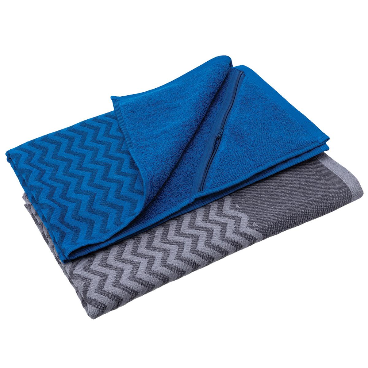Elite Gym Towel with Pocket - view