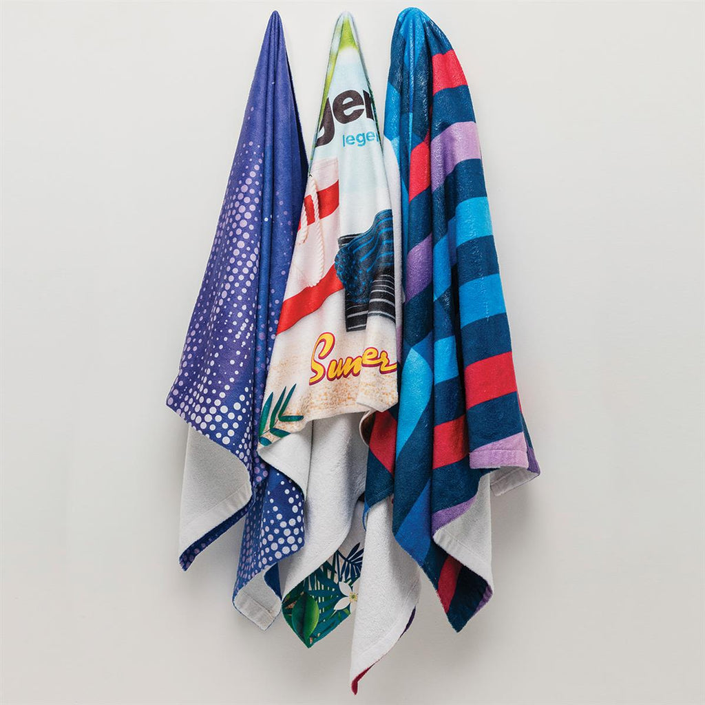 Custom Sublimation Beach Towel - view