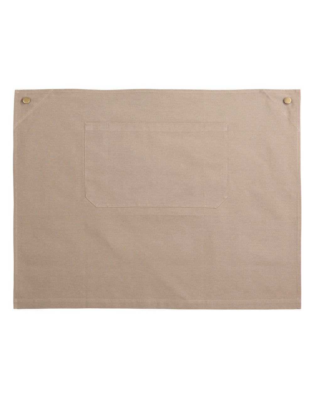 Fitzroy Half Waist Apron - Khaki - Front