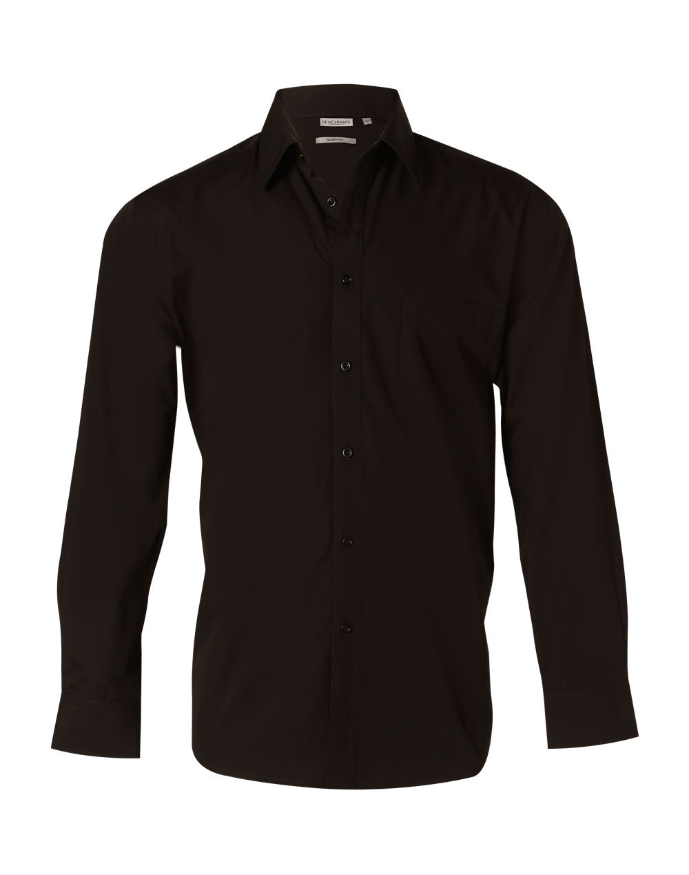 Men's Nano Tech Long Sleeve Shirt - M7002 - Black