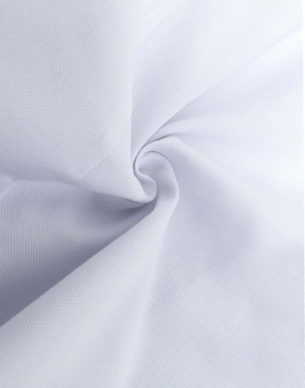 Mens Smart Casual Cotton Blend L/S Shirt - White - View