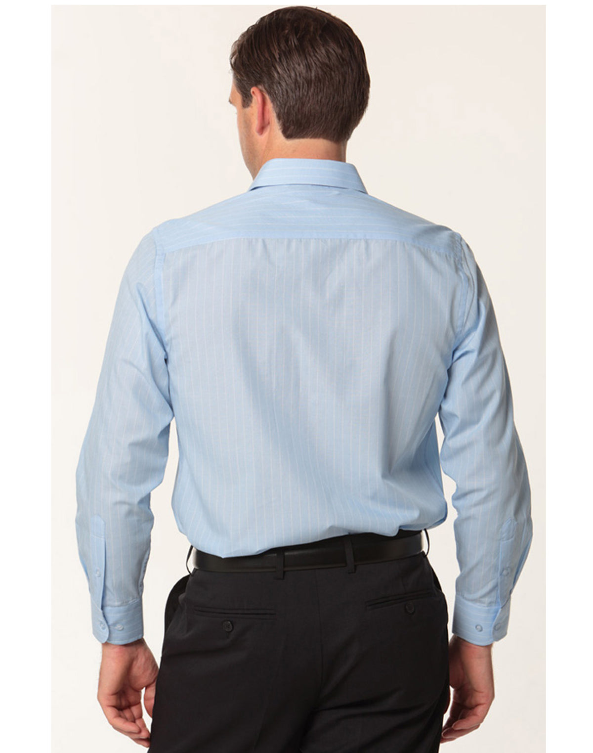 Blue Chambray.White