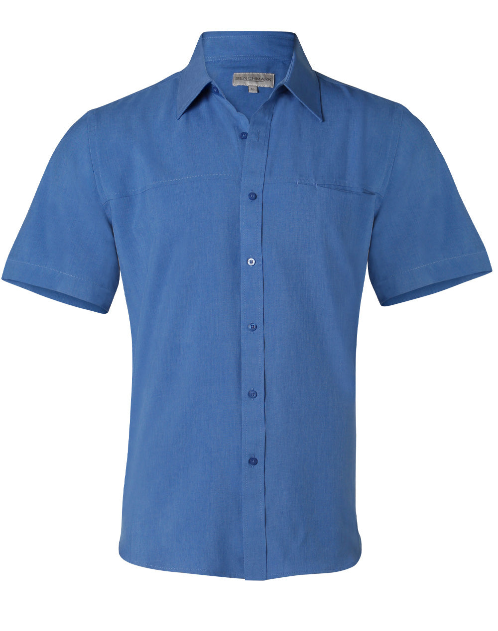Men's Cooldry Short Sleeve Shirt - M7600S - Royal