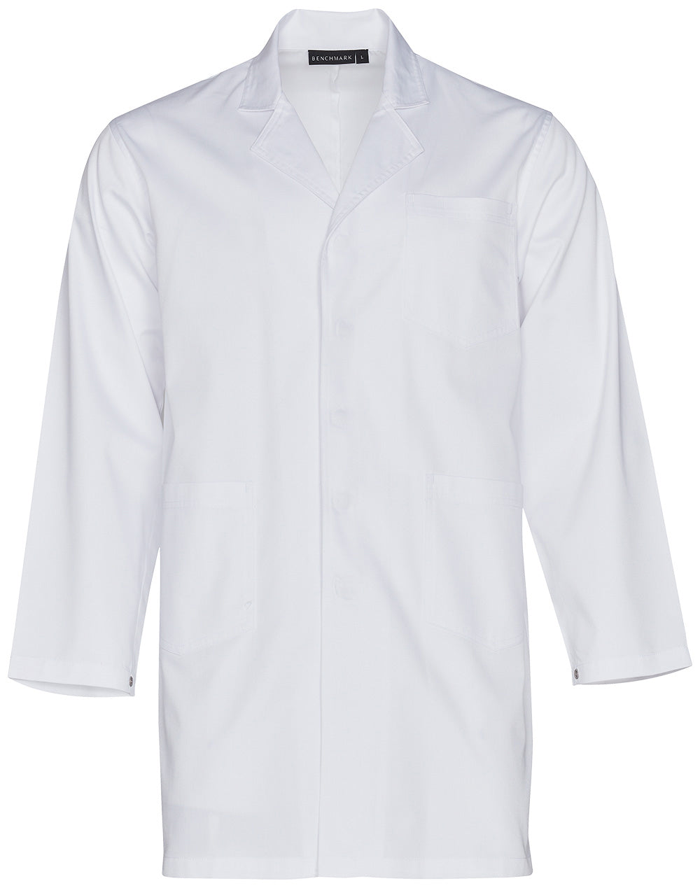 Unisex Long Sleeve Lab Coat - M7632 - White