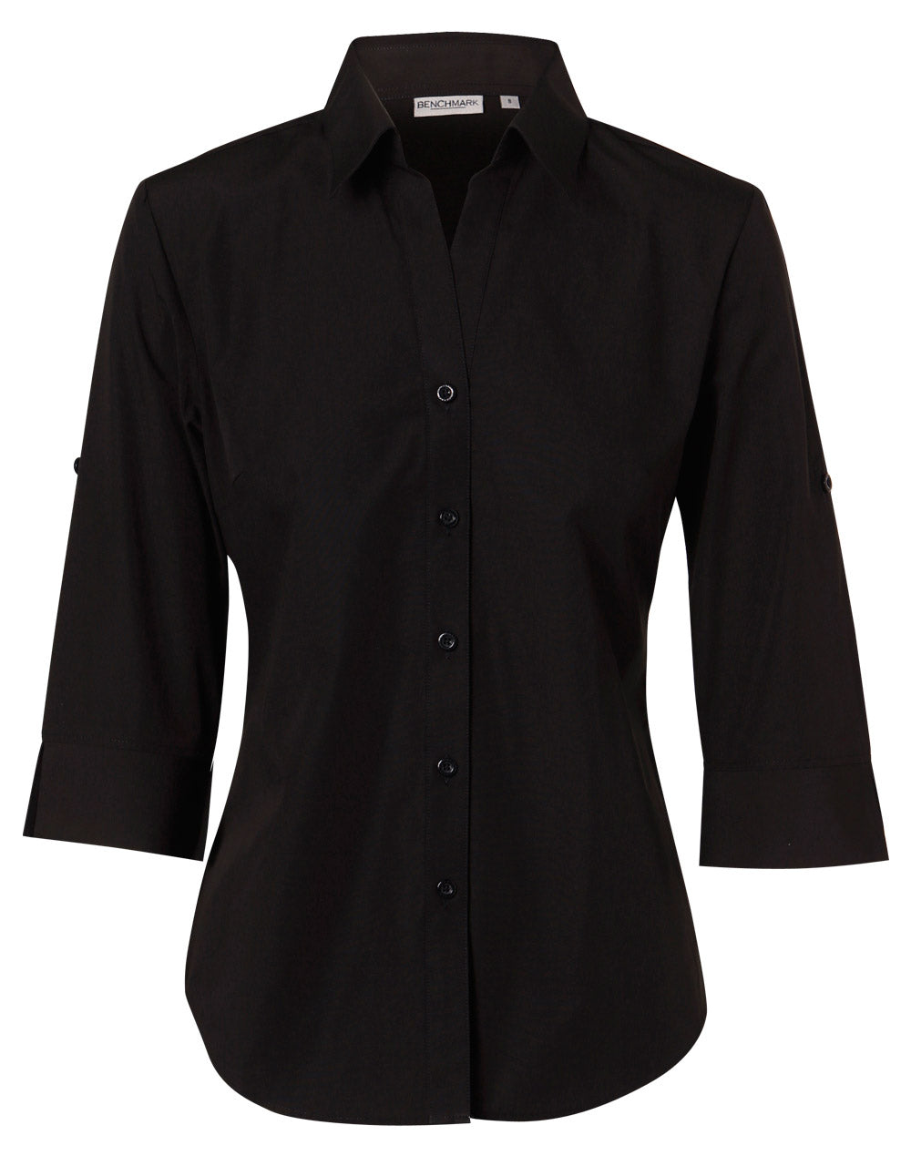 Women's Nano Tech 3/4 Sleeve Shirt - M8003 - Black