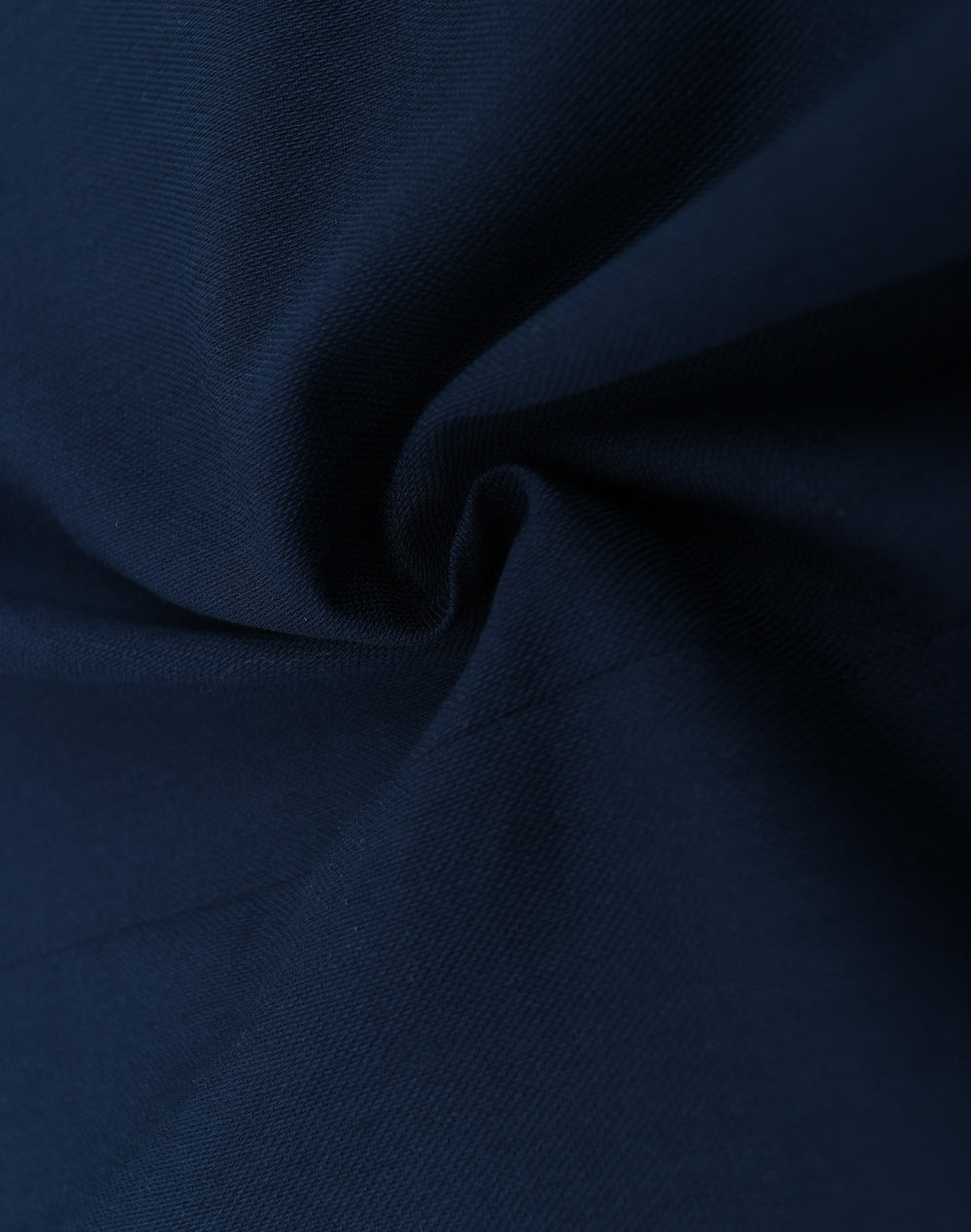Womens Smart Casual Cotton Blend L/S Shirt - Navy - View
