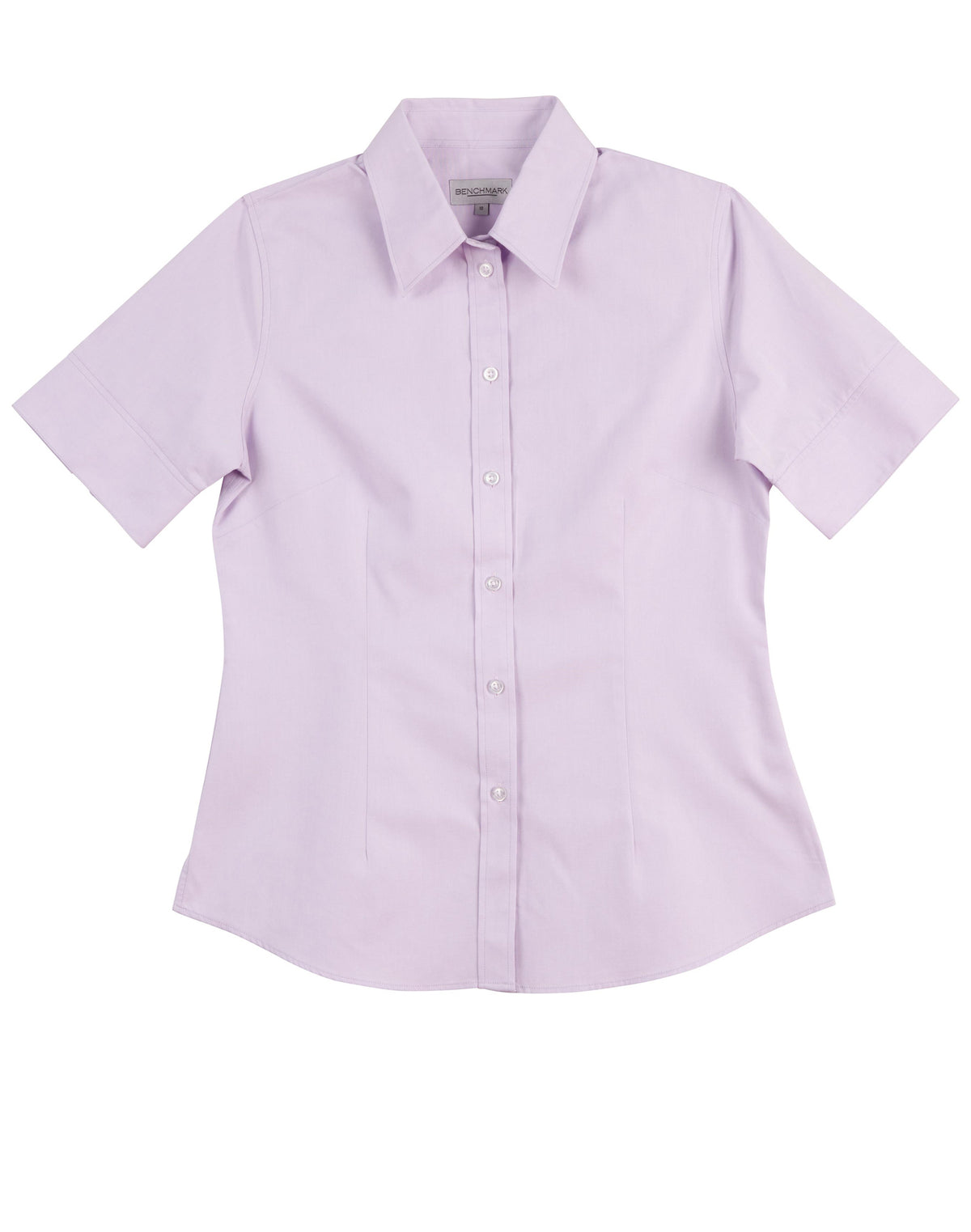 Women's CVC Oxford S/S Shirt - M8040S - Lilac