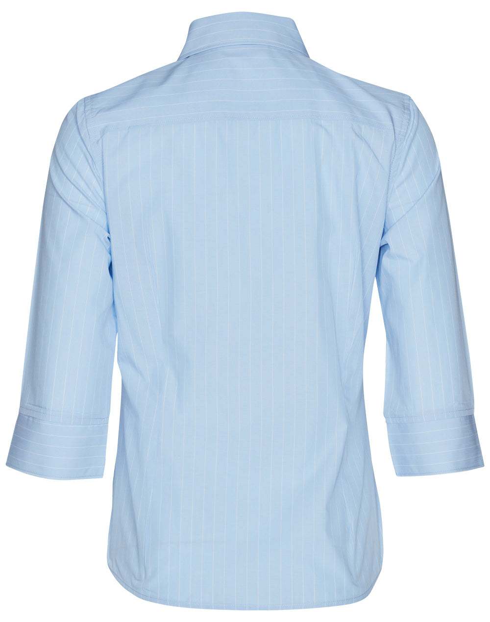 Blue Chambray.White