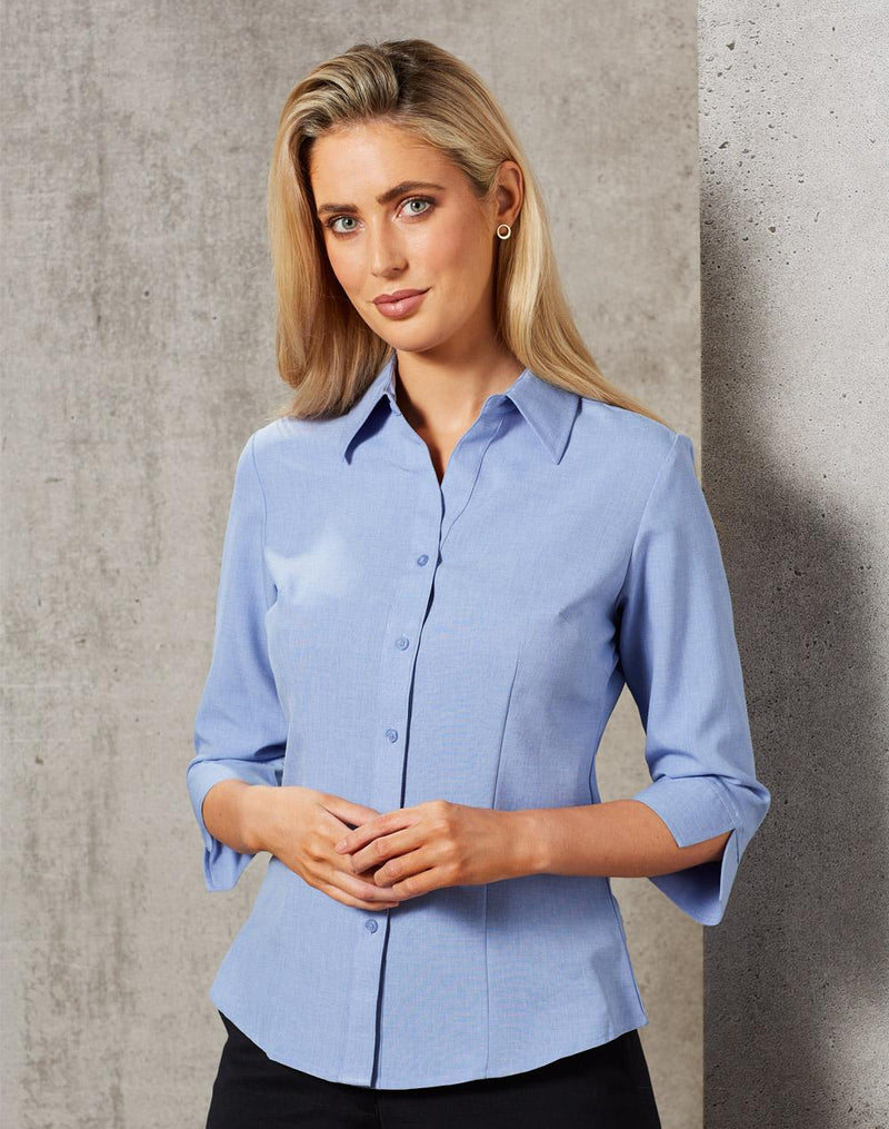 Benchmark Women's Cooldry 3/4 Sleeve Shirt M8600Q