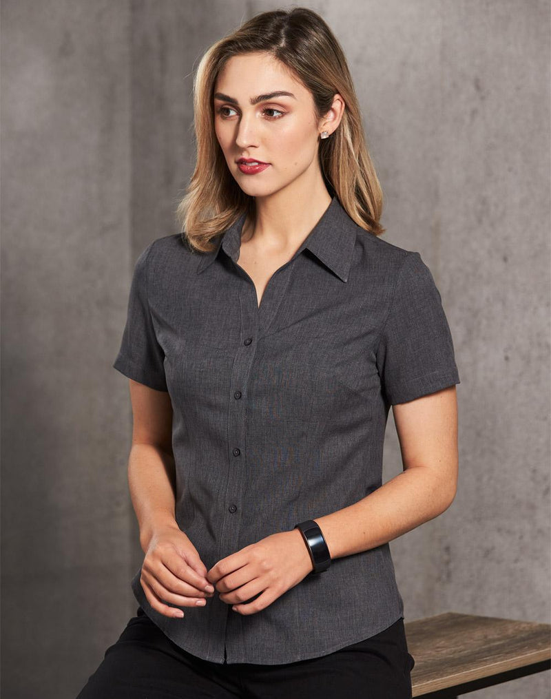 Benchmark Women's Cooldry Short Sleeve Shirt M8600S