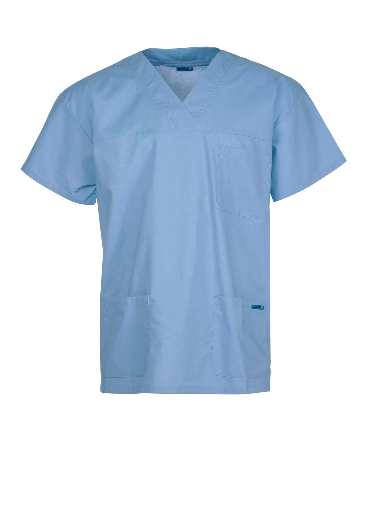 Unisex Scrub Top with Pockets 4
