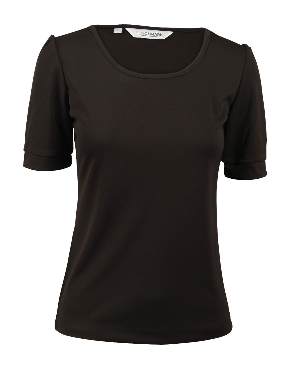 Women's Scoop Neck T-Top - M8800 - Black